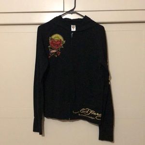 Ed Hardy Zipper Hoodie